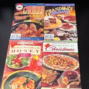 Vintage Set of assorted Best Recipes Cookbook magazines full of recipes